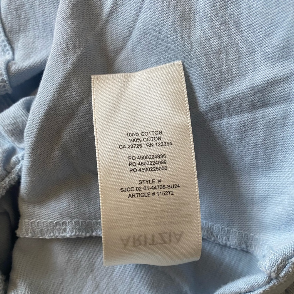 Aritzia LouLou Camisole Blue XS - Picture 3 of 4